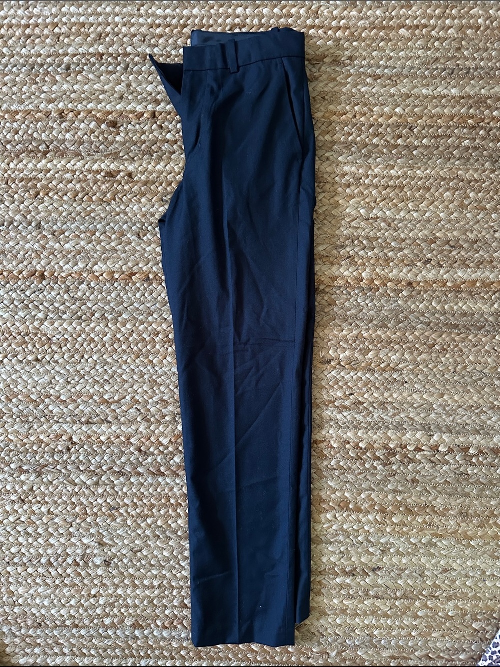 H&M Black Slim Dress Trousers